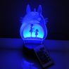 Lámpara 3D LED Totoro.
