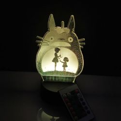 Lampara LED Totoro Personalizada.