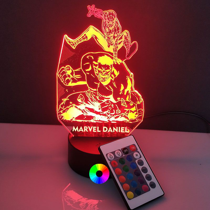 Lampara LED Marvel.