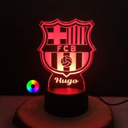 Lampara 3D LED Barcelona.