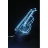 Lampara 3D LED Violin