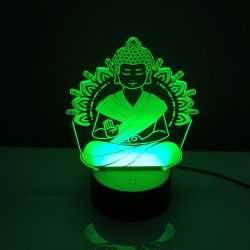 Lampara 3D LED Buda