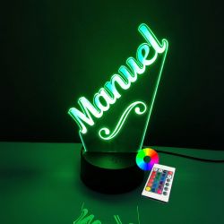 Lampara LED Personalizado Nombre