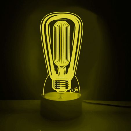 Lámpara LED Acrílico Personalizada.