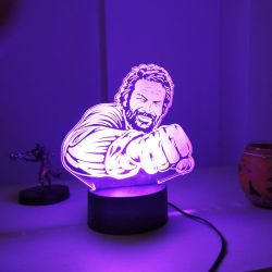Lampara 3D LED Bud Spencer