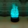 Lampara 3D LED Virgen del Carmen RGB.