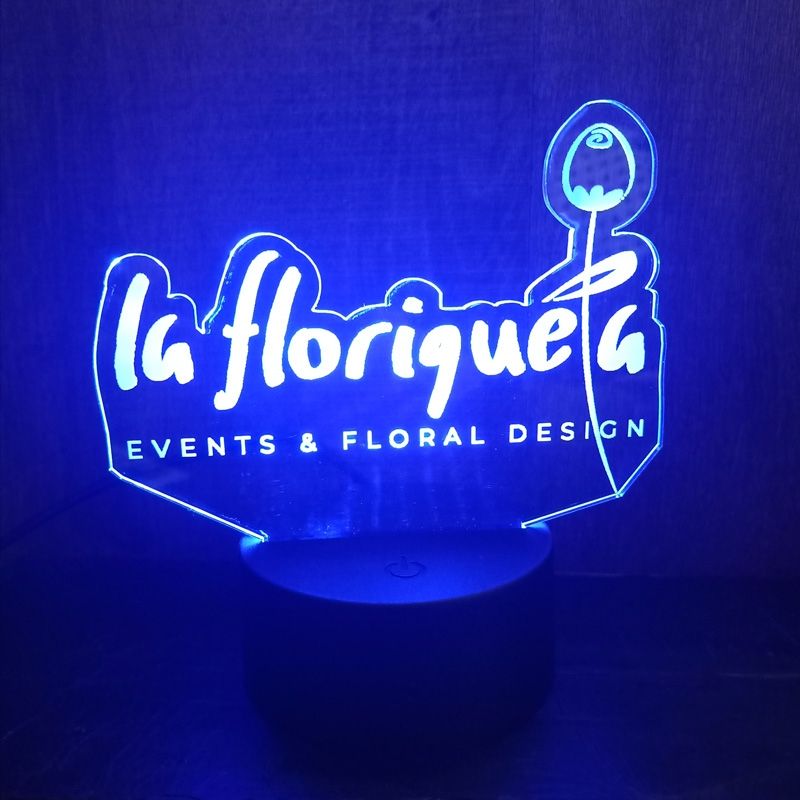 logotipo tienda floristería