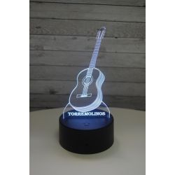 3D LED Guitarra.