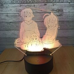 anime manga lampara personalizada