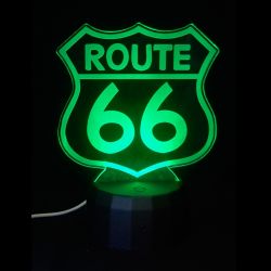 ruta 66 led colores