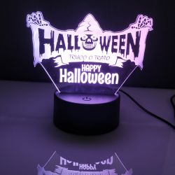 Lampara LED Hallowen