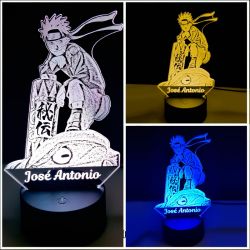Lampara 3D LED Naruto