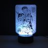 Lámpara LED Comics personalizados.