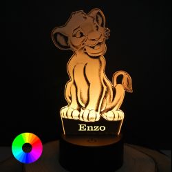 Lampara LED Simba Personalizada