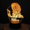 lampara 3D LED Personalizada rock