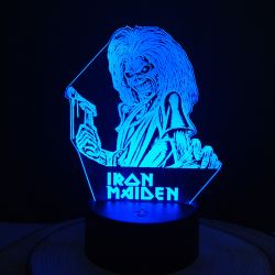 Lámpara Iron Maiden