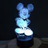 lampara 3d led mickey mouse